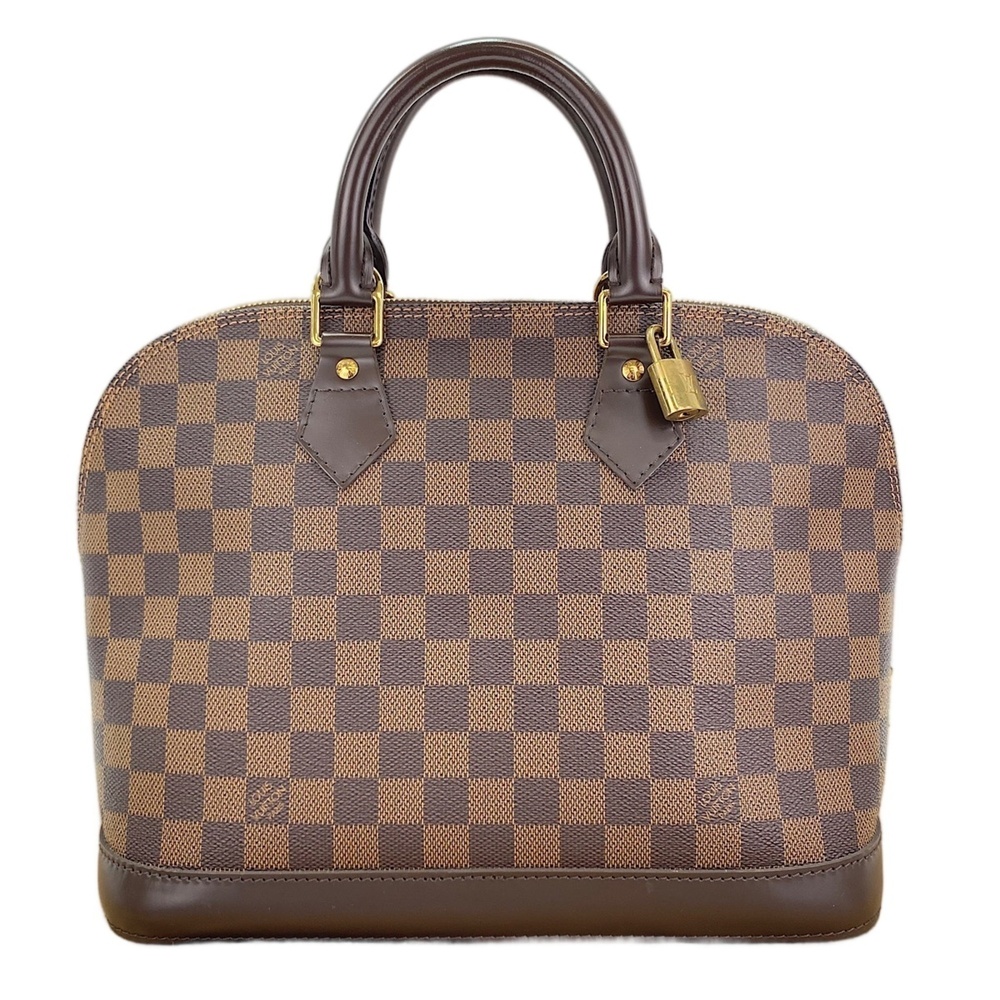 LOUIS VUITTON Authentic Brown Alma Bag